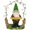 Discount 💯 Exhart Solar Trellis Welcome Sign Gnome Statue 14 In. ❤️