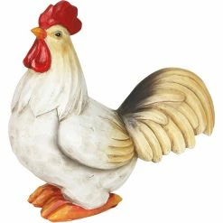 Best deal ✔️ Exhart Solar Rooster Hand Painted Garden Statue 11 In. 👍