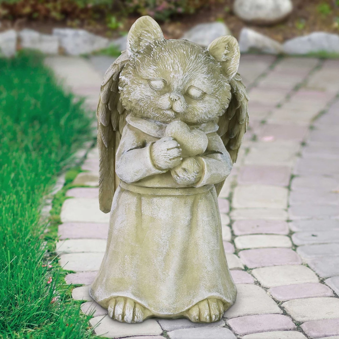 Outlet 🎁 Exhart Pet Angel 9.5 In. Statue 🥰 4 Outlet 🎁 Exhart Pet Angel 9.5 In. Statue 🥰 - Image 2