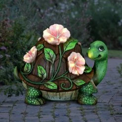 Budget ๐ Exhart Solar Turtle With Pink Flowers Garden Statue 8 In. ๐ 7 Budget ๐ Exhart Solar Turtle With Pink Flowers Garden Statue 8 In. ๐ -Patio Shop unnamed file 1033