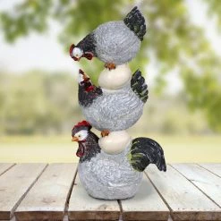 Promo ⭐ Exhart Farmhouse Chicken Garden Statue ⭐ -Patio Shop unnamed file 1044