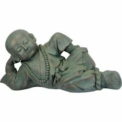 Deals ✔️ Design Toscano Resting Serene Baby Buddha Garden Statue 🛒