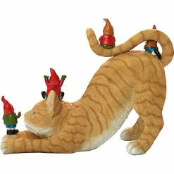 Brand new ✨ Design Toscano Catatonic Gnome Feline Frenzy Statue 💯 -Patio Shop unnamed file 1092