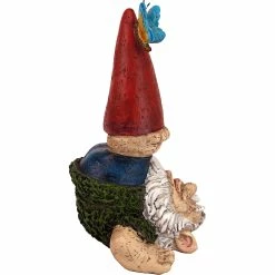 New 👏 Design Toscano Topsy Turvy Theo Garden Gnome Statue ❤️ -Patio Shop unnamed file 1115