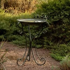 Cheap 👍 Alpine Metal Birdbath With Birds And Leaves 24 In. 🎁 -Patio Shop unnamed file 1134