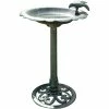 New 🔔 Alpine Green Birdbath With Bird Decoration 31 In. 🔔 -Patio Shop unnamed file 1138