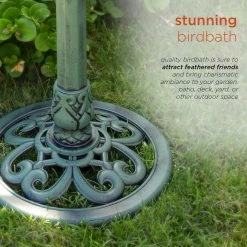 Hot Sale 🌟 Alpine Lotus Birdbath With Birds 33 In. 🥰 -Patio Shop unnamed file 1152