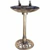 Outlet 🤩 Alpine Bronze Birdbath With 2 Birds, 32 In. 🛒 -Patio Shop unnamed file 1155