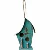 Flash Sale 🥰 Alpine Turquoise Artful Wooden Birdhouse 😉