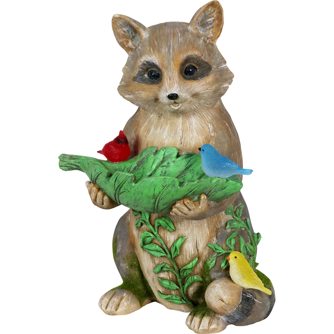 Cheapest 🔔 Exhart Solar Raccoon Bird Seed Holder With Birds 😀 3 Cheapest 🔔 Exhart Solar Raccoon Bird Seed Holder With Birds 😀