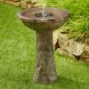 Best Pirce 👍 Smart Solar Bedrock Solar Birdbath 😉 -Patio Shop unnamed file 1261