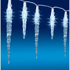 Promo 👏 Everstar Cool White Twinkling LED Icicles 30 Pk. 👏
