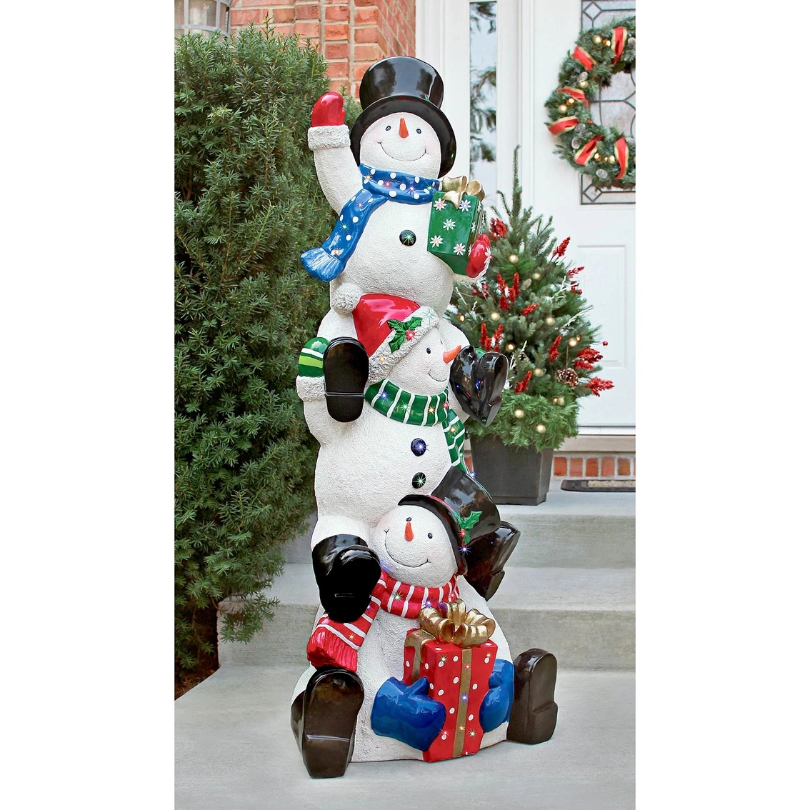 Buy ๐ฏ Design Toscano SnowBros Illuminated Snowman Statue โ๏ธ 4 Buy ๐ฏ Design Toscano SnowBros Illuminated Snowman Statue โ๏ธ - Image 2