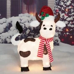 Best Pirce 🎁 Everstar Plush Cow Sculpture 💯