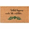 Discount 😀 Callowaymills Mistletoe 17 X 29 In. Doormat 🔔 -Patio Shop unnamed file 1332