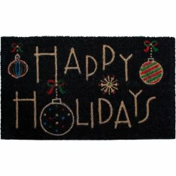 Best reviews of ❤️ Callowaymills Happy Holidays 17 X 29 In. Doormat 🧨