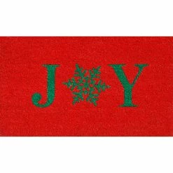 Cheap 🛒 Callowaymills Snowflake Joy 17 X 29 In. Doormat 🧨
