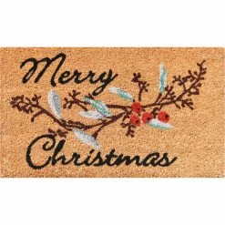 Outlet 🛒 Callowaymills Merry 🎁 Christmas Berries Doormat 17 X 29 🎉