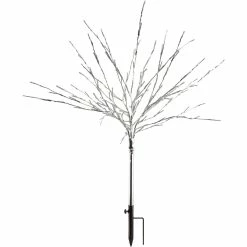 Wholesale ๐ Alpine 39 In. Indoor/Outdoor Metallic Foil Tree Stake Holiday Decor With LED Lights ๐