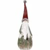 New 🤩 Alpine 26 In. H Indoor/Outdoor ❄ Christmas Santa Claus Statue Decor With LED Lights 💯