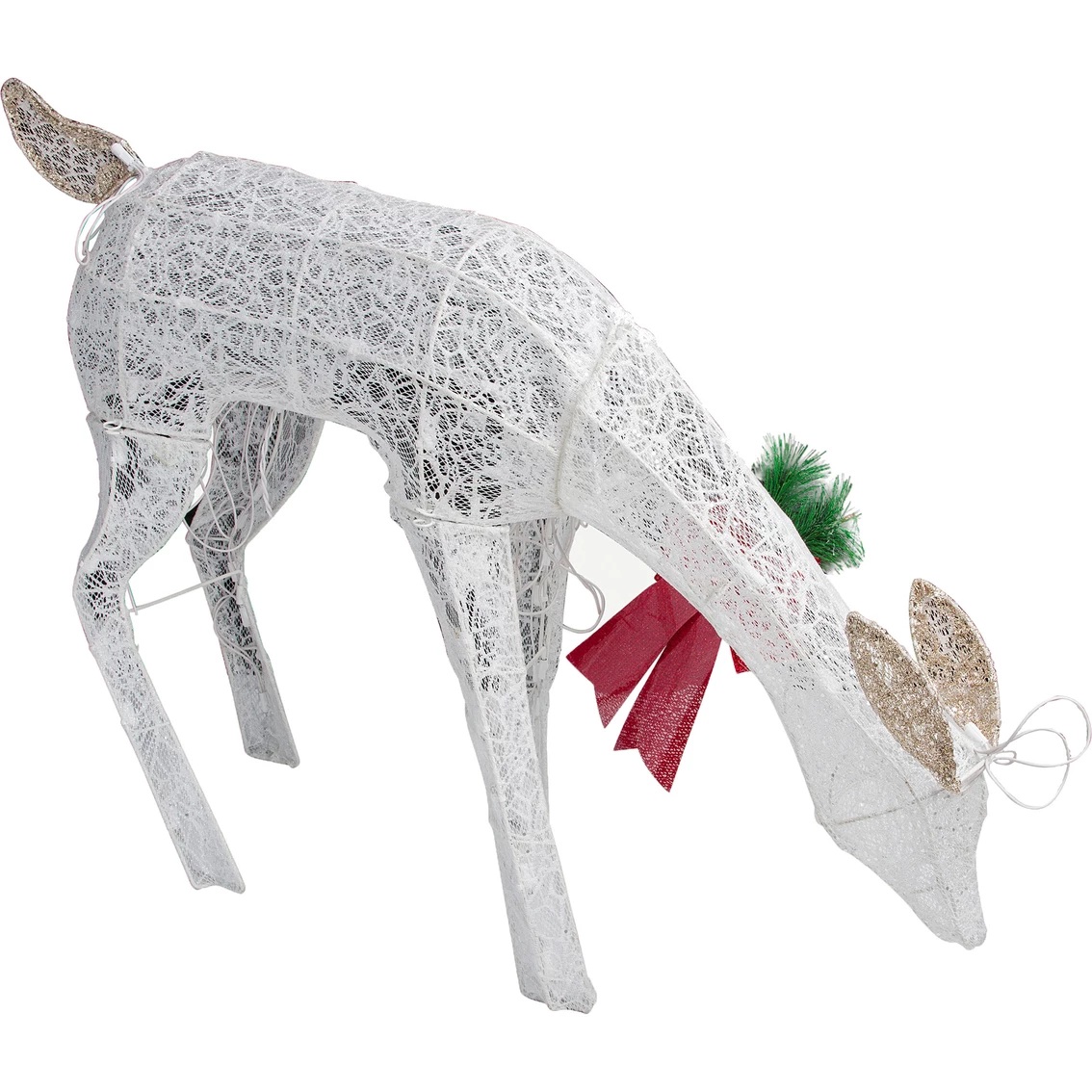 Deals ๐ฅ Alpine 28 In. Mesh Grazing Holiday Reindeer Lawn Decoration With Cool White Lights ๐ฅฐ 3 Deals ๐ฅ Alpine 28 In. Mesh Grazing Holiday Reindeer Lawn Decoration With Cool White Lights ๐ฅฐ