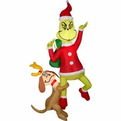 Best reviews of 😉 Dr. Seuss Hanging Airblown Inflatable Grinch And Max 👏