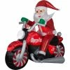 Best Pirce 💯 Gemmy Airblown Inflatable Luxe Santa On ❄ Christmas Motorcycle 🎁 2 Best Pirce 💯 Gemmy Airblown Inflatable Luxe Santa On ❄ Christmas Motorcycle 🎁 -Patio Shop unnamed file 1401