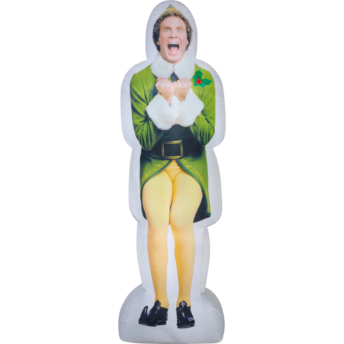 Cheapest 😀 Warner Brothers Buddy The Elf Photorealistc Airblown Inflatable 🥰 3 Cheapest 😀 Warner Brothers Buddy The Elf Photorealistc Airblown Inflatable 🥰
