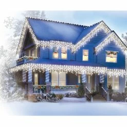 Promo 🧨 Everstar 200 Indoor/Outdoor LED Icicle Light Set 👍