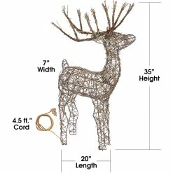 Top 10 😍 Alpine 34 In. Rattan Reindeer With Lights 🔥 -Patio Shop unnamed file 1455