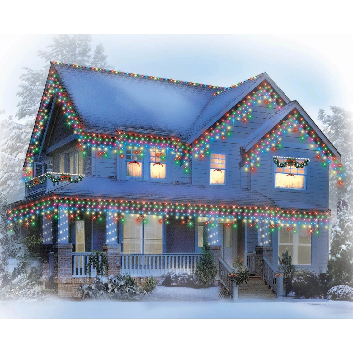 New ๐งจ Everstar 200 Ct. Icicle Lights ๐ 4 New ๐งจ Everstar 200 Ct. Icicle Lights ๐ - Image 2