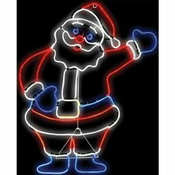 Outlet 😍 Other Brands Light Glo Santa Decoration 😍
