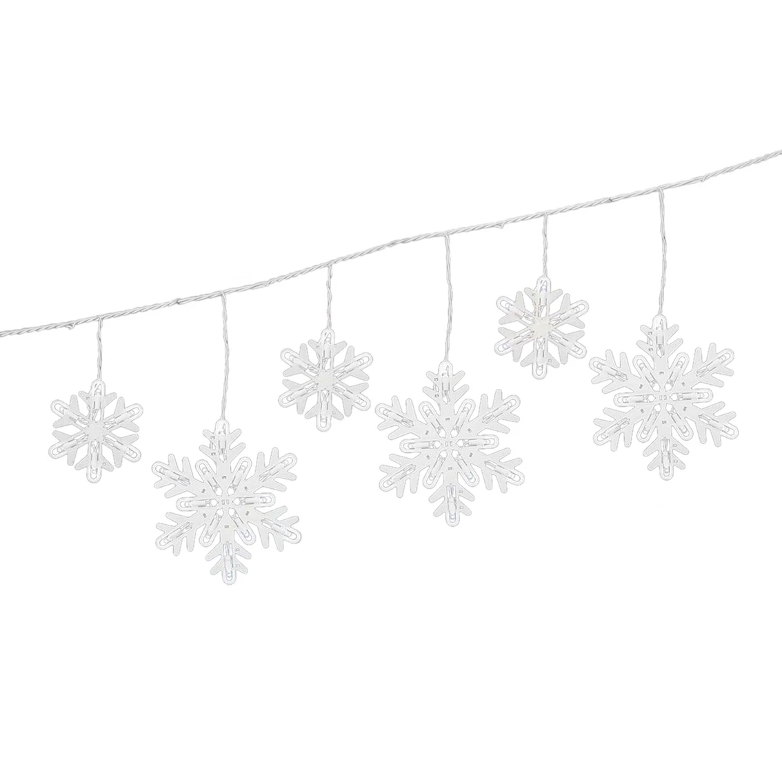 Top 10 🔥 Everstar Super Sparkle LED Snowflake Curtain Style UL Lights 6 Pc. 😍 3 Top 10 🔥 Everstar Super Sparkle LED Snowflake Curtain Style UL Lights 6 Pc. 😍