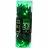 Hot Sale ✨ Kurt S. Adler Kurt Adler UL 50-Light 5mm Green LED Green Wire Light Set 💯