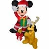 Cheapest 🧨 Disney Hanging Airblown Inflatable Mickey Mouse And Pluto ⭐