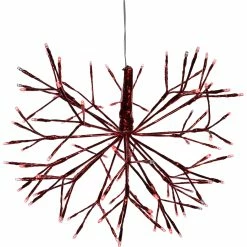 Best deal ๐ Alpine ๐ Christmas Red Snowflake Big Decor ๐