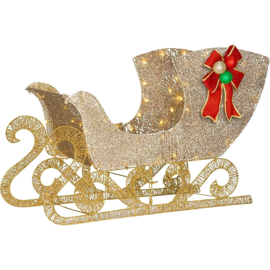 Brand new ๐ฏ National Tree Company 38 In. Santa's Sleigh With LED Lights โจ 3 Brand new ๐ฏ National Tree Company 38 In. Santa's Sleigh With LED Lights โจ