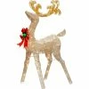 Promo 😍 National Tree Company 48 In. Reindeer Decoration With Clear Lights ✔️