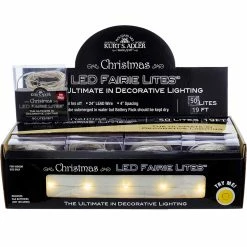 Best deal ⭐ Kurt S. Adler Clear Warm White Micro Light Set 👏