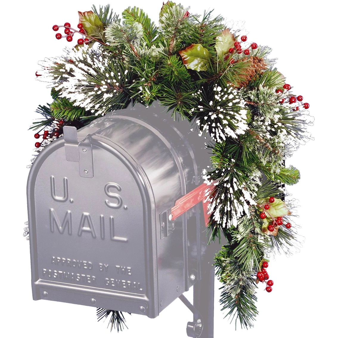 Promo ๐ฅ National Tree Company 36 In. Wintry Pine Mailbox Swag ๐ 3 Promo ๐ฅ National Tree Company 36 In. Wintry Pine Mailbox Swag ๐