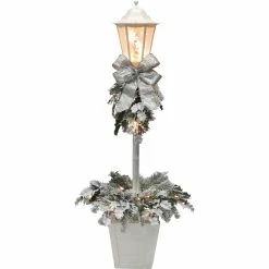 Best deal 🎁 Puleo 4 Ft. Lamp Post With Clear Lights ✨