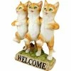 Top 10 🥰 Design Toscano Chorus Line Of Cats Garden Welcome Statue ✨