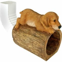 Buy 👍 Design Toscano Golden Retriever Puppy 🐶 Dog Gutter Guardian Downspout Statue 🛒 -Patio Shop unnamed file 210