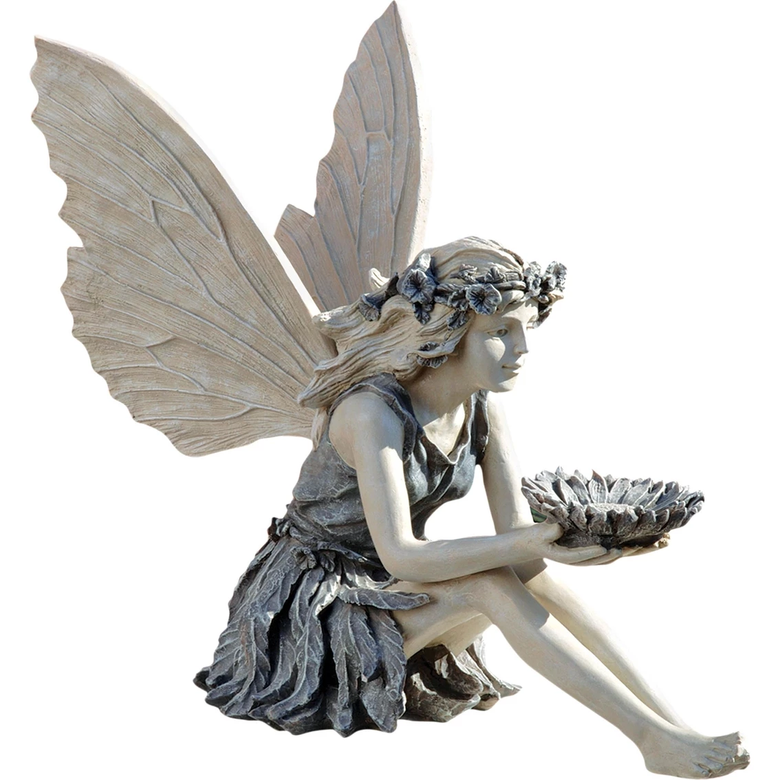 New 👍 Design Toscano The Sunflower Fairy Statue ❤️ 3 New 👍 Design Toscano The Sunflower Fairy Statue ❤️