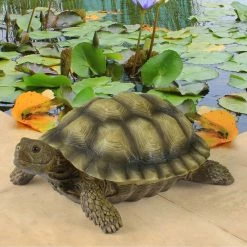 Hot Sale ⭐ Design Toscano Gilbert Box Turtle Statue 💯 -Patio Shop unnamed file 31