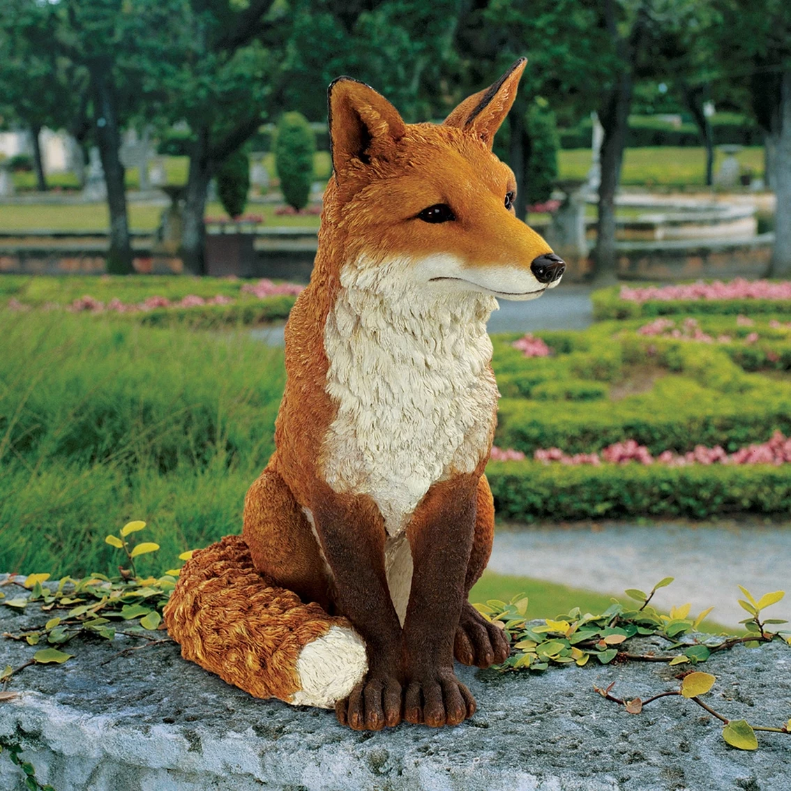 New 🌟 Design Toscano Simon The Fox Garden Statue 🤩 4 New 🌟 Design Toscano Simon The Fox Garden Statue 🤩 - Image 2
