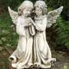 Outlet ✨ Roman Joseph's Studio Angels With Bird Garden Statuary 👍 1 Outlet ✨ Roman Joseph's Studio Angels With Bird Garden Statuary 👍 -Patio Shop unnamed file 313