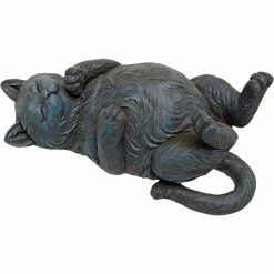 Best Pirce 🧨 Design Toscano Playful Cat On Back Statue ✨