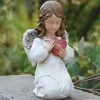Promo 🧨 Roman Joseph Studio Angel With Heart Garden Statuary 🎁