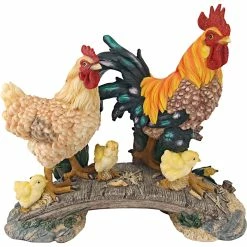 Best reviews of 🌟 Design Toscano Chickens Bridging The Roost Garden Statue 🔥